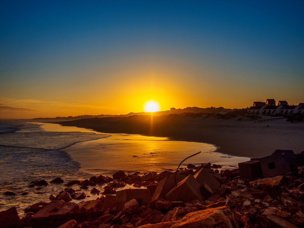 beach, sea, ocean